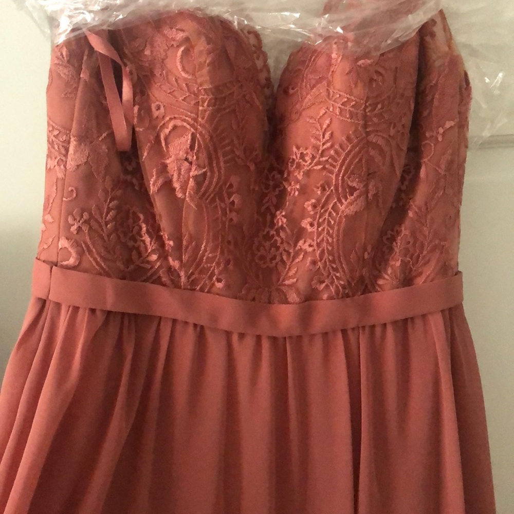 Kennedy blue bridesmaid dress